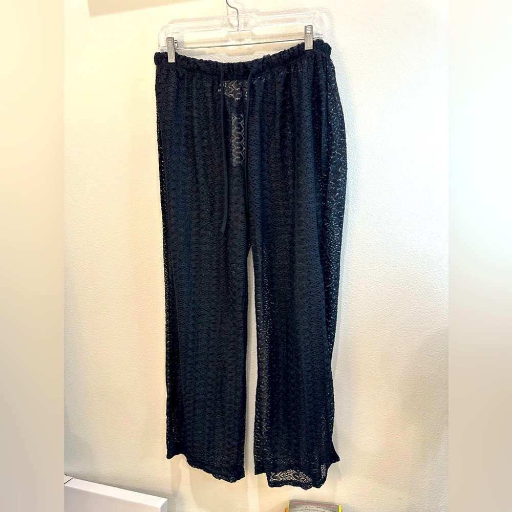 Sexy Sheer Pants Cover up